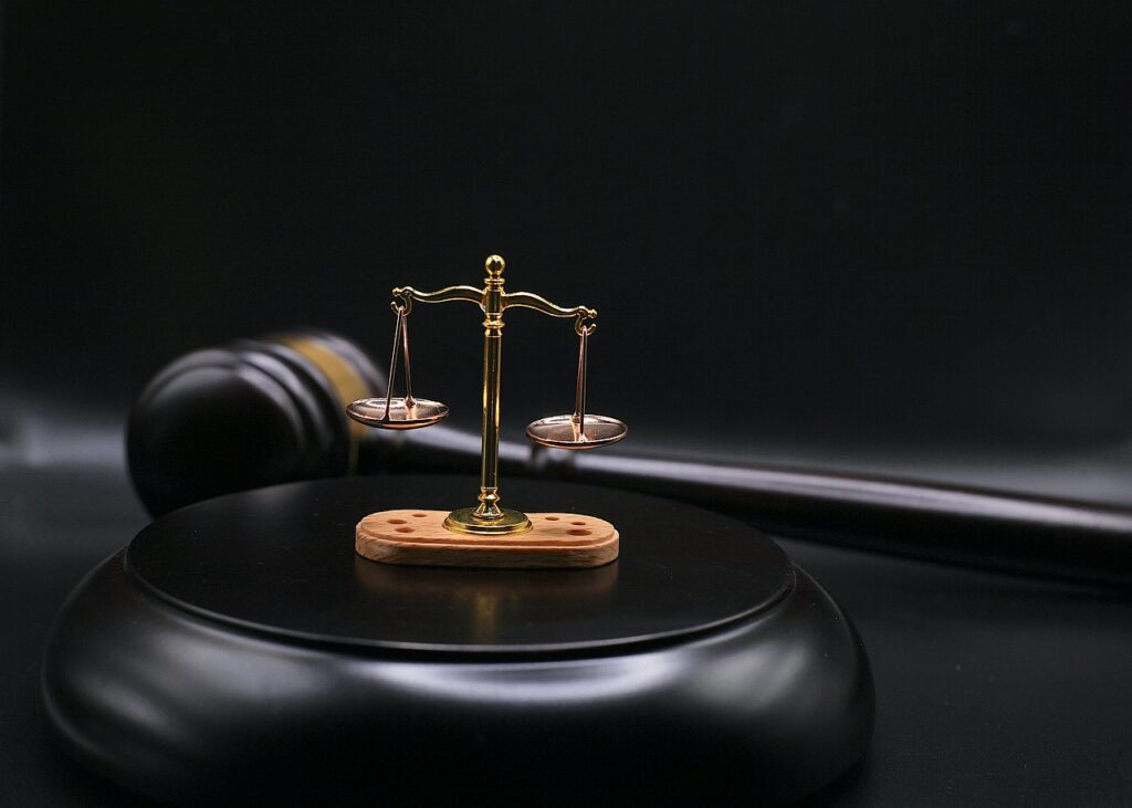 Gavel & Scales of Justice