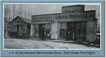 Historic Photo of Oviatt General Merchandise Store
