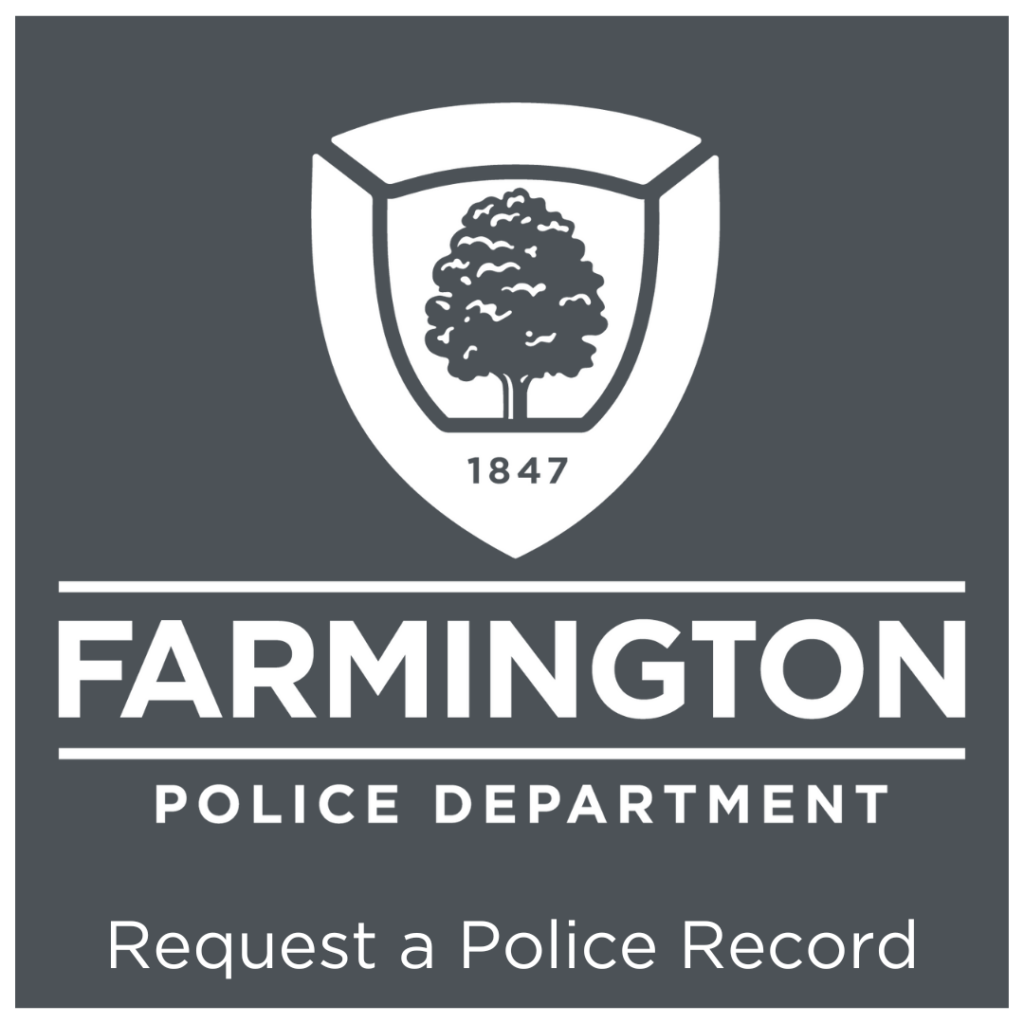 Police Department Logo - request a record