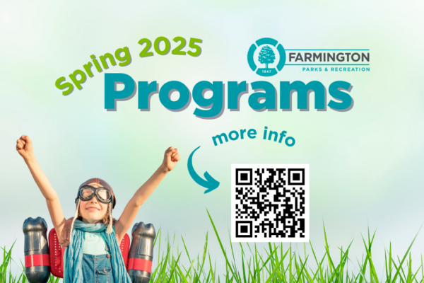 Spring 2025 Recreation Programs. Registration opens on January 6th and will close once all spots are filled.