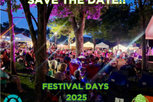 FESTIVAL DAYS 2025 JULY 8 - JULY 12TH
