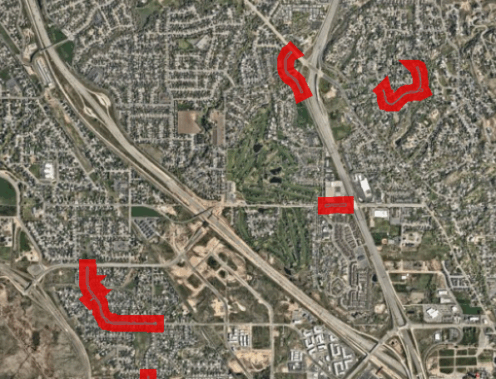 Farmington City Road Construction Project Map