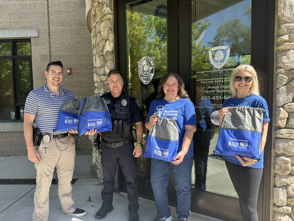 Farmington Police Autism Sensory Bags