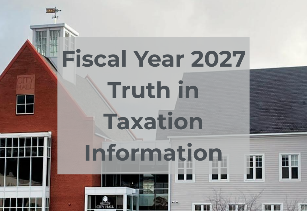 FY27 Truth In Taxation Information